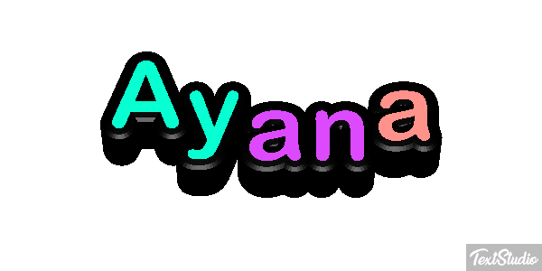 Ayana Text effect