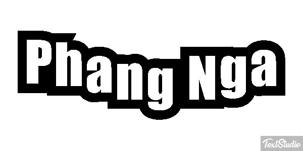 Phang Nga Texteffekt