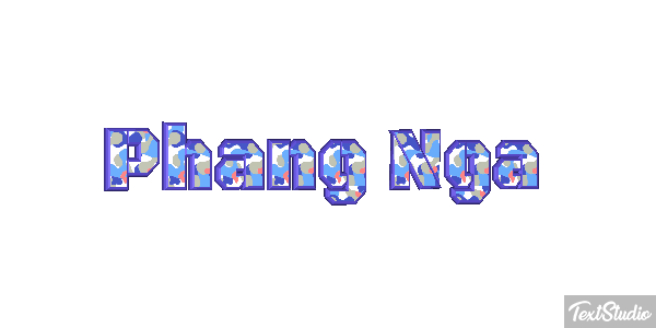 Phang Nga Texteffekt