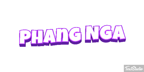 Phang Nga Texteffekt