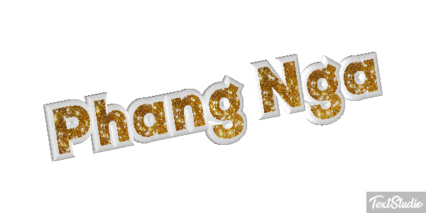 Phang Nga Texteffekt