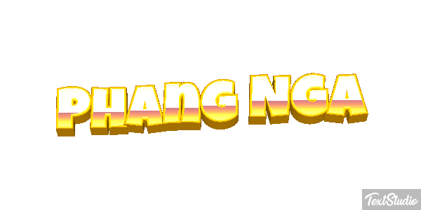 Phang Nga Texteffekt