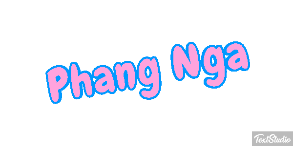 Phang Nga Texteffekt