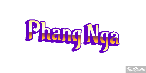 Phang Nga Texteffekt
