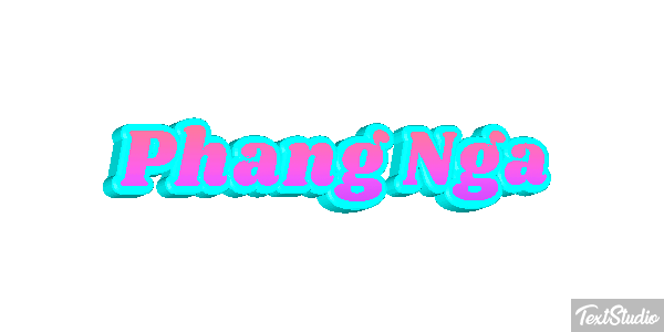 Phang Nga Texteffekt