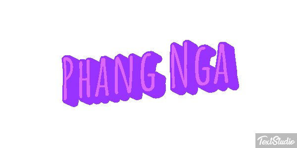 Phang Nga Texteffekt