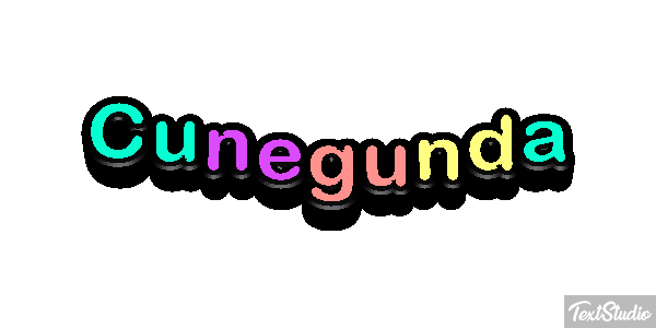 Cunegunda Efecto de texto