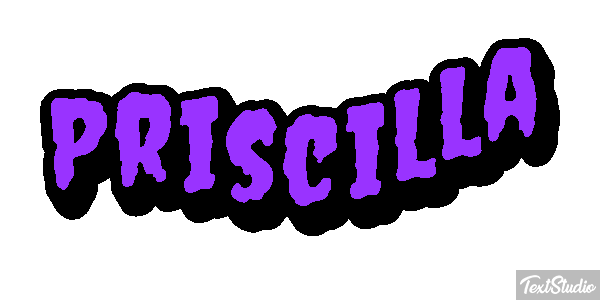 Priscilla Effetto testo
