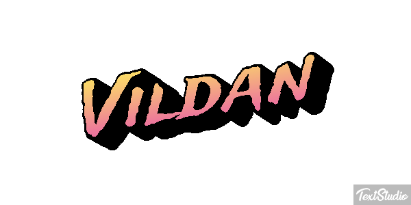 Vildan Efecto de texto