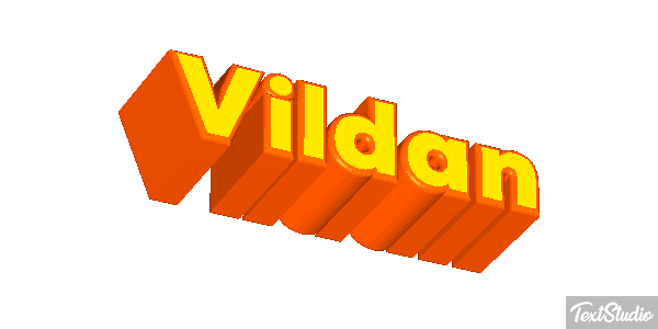 Vildan Efecto de texto