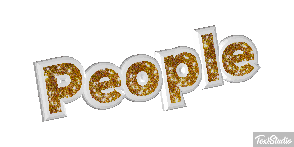 People Текстовый эффект