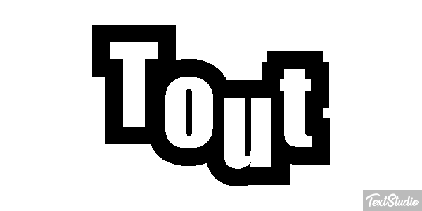 Tout Efecto de texto