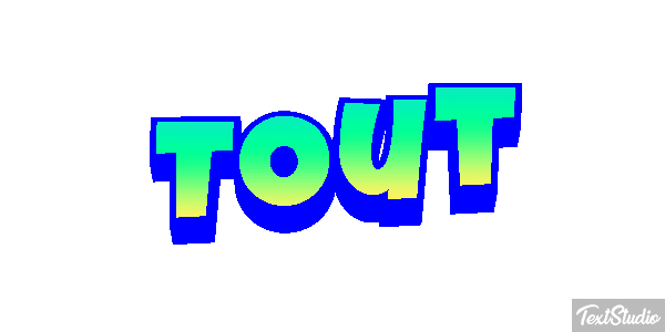 Tout Efecto de texto