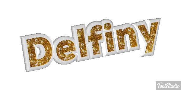 Delfiny Efekt tekstowy