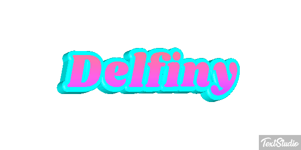 Delfiny Efekt tekstowy