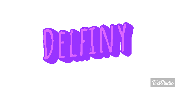 Delfiny Efekt tekstowy