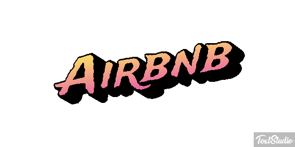 Airbnb Effetto testo