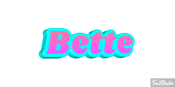 Bette Text effect