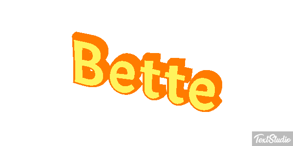 Bette Text effect
