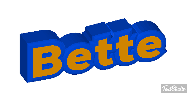 Bette Text effect