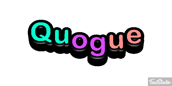 Quogue Efekt tekstowy