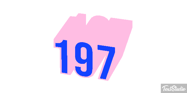 197 Efecto de texto