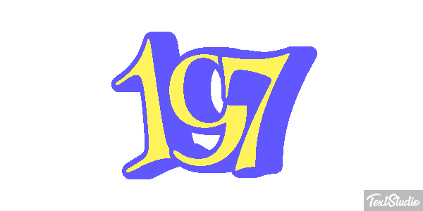 197 Efecto de texto