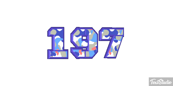 197 Efecto de texto