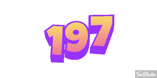 197 Efecto de texto