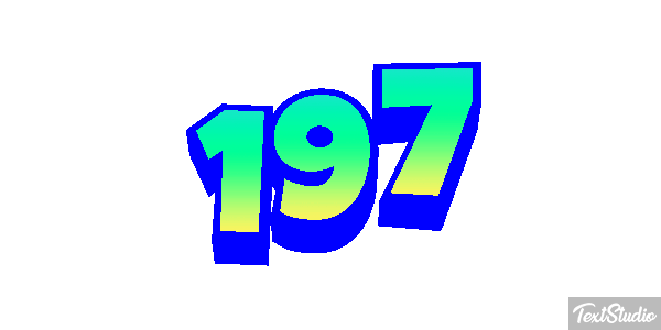 197 Efecto de texto