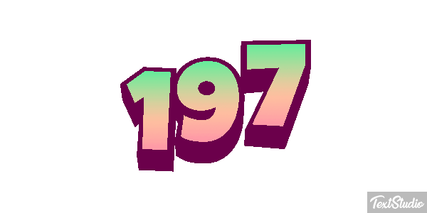 197 Efecto de texto
