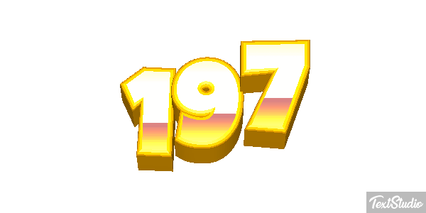 197 Efecto de texto
