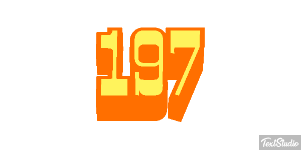 197 Efecto de texto