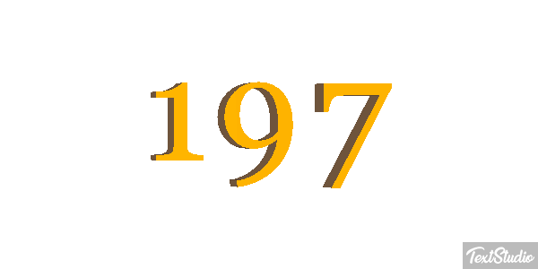 197 Efecto de texto