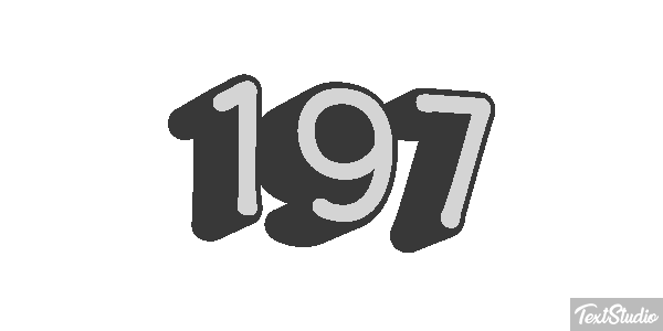 197 Efecto de texto