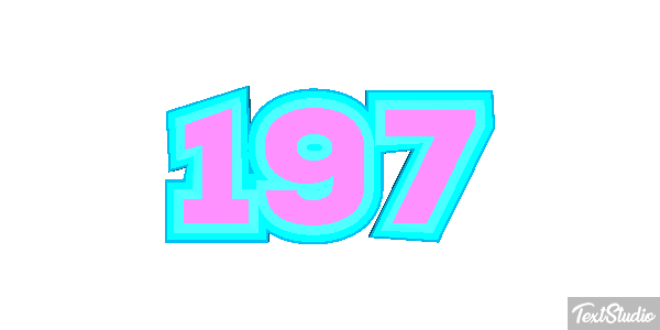 197 Efecto de texto