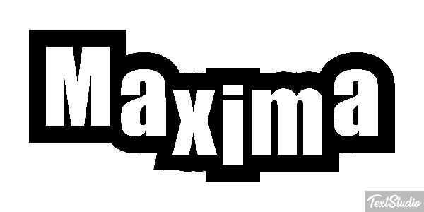 Maxima Efekt tekstowy