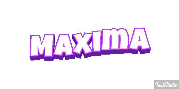 Maxima Efekt tekstowy
