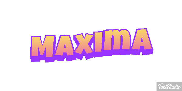 Maxima Efekt tekstowy