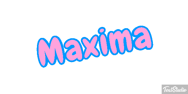 Maxima Efekt tekstowy