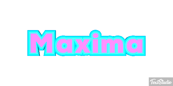 Maxima Efekt tekstowy