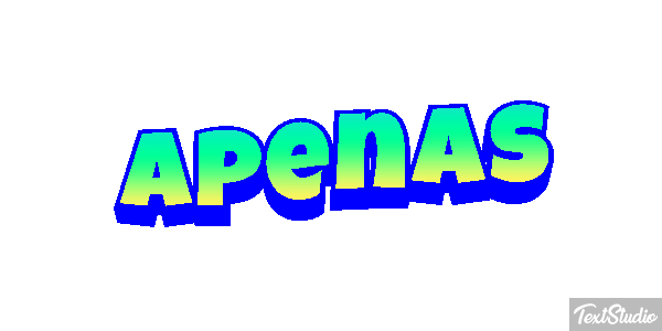 Apenas Efeito do texto