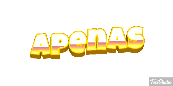 Apenas Efeito do texto