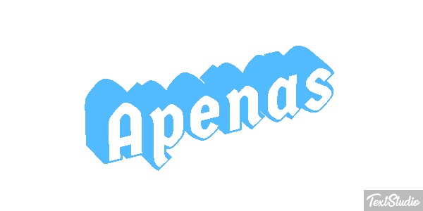 Apenas Efeito do texto