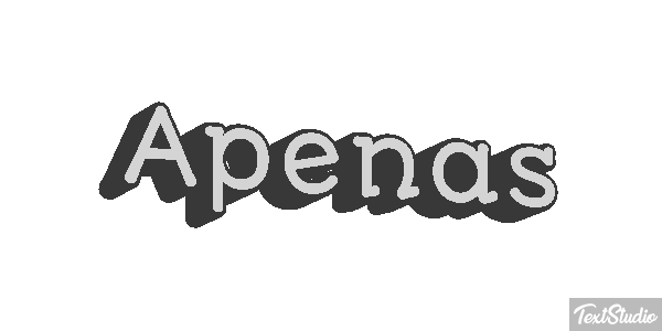 Apenas Efeito do texto