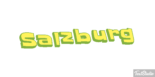 Salzburg Texteffekt