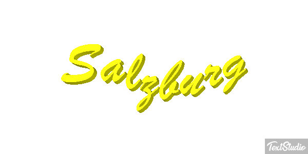 Salzburg Texteffekt