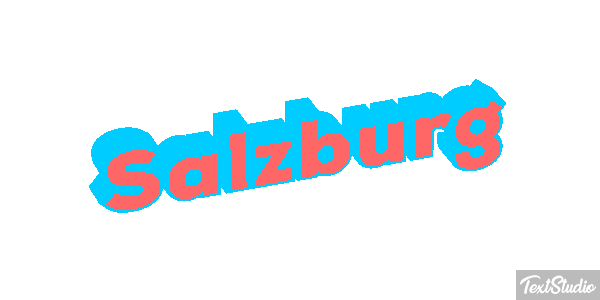 Salzburg Texteffekt