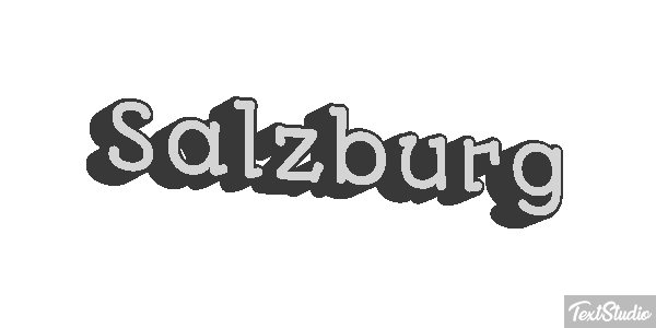 Salzburg Texteffekt