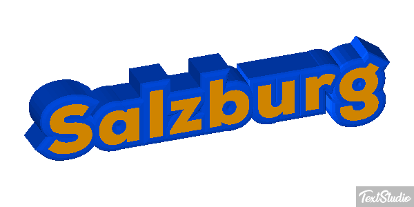 Salzburg Texteffekt